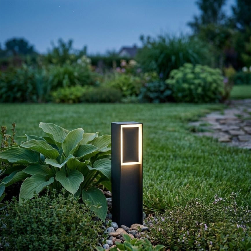 LED zunanja svetilka MODO LED/4,8W/230V 4000K IP54 30 cm črna