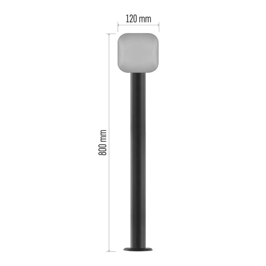 LED Zunanja svetilka NIKA LED/12,5W/230V IP44 80 cm