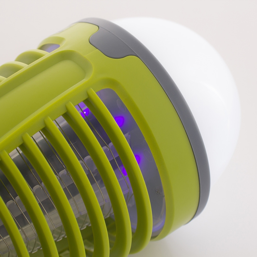 LED Zunanja svetilka s pastjo za insekte LED/5W/USB 1800mAh IP44