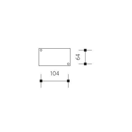 LED Zunanja stenska svetilka s senzorjem NATURA LED/12W/230V 4000K IP54 rjava/antracit