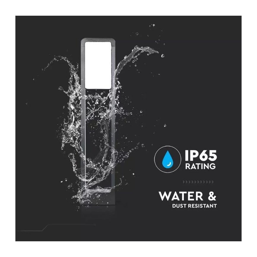 LED Zunanja svetilka SAMSUNG CHIP LED/10W/230V 3000K IP65 črna