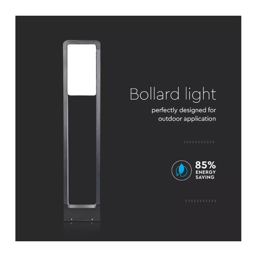 LED Zunanja svetilka SAMSUNG CHIP LED/10W/230V 3000K IP65 črna