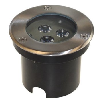 LED Zunanja svetilka za dovozno pot SIBAR 3xLED/1W/230V IP67 4000K