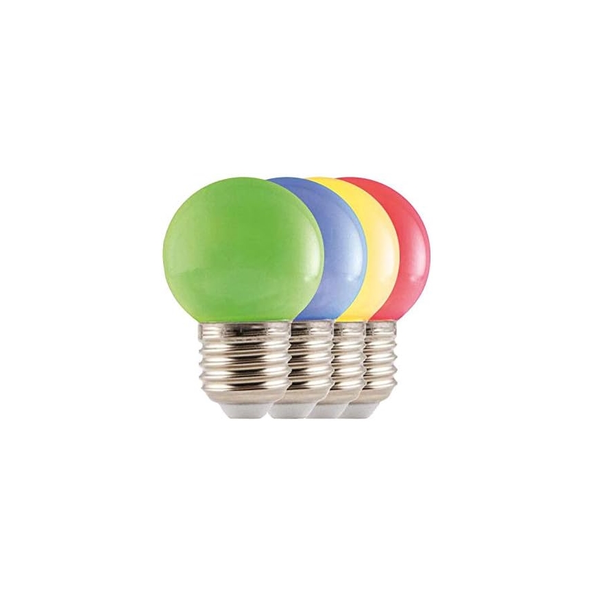 LED Zunanja svetlobna veriga EASY CONNECT 8xE27 5m IP44 multicolor