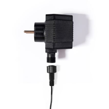 LED Zunanja božična veriga FELICIA FILAMENT 20xE10 19m prozorna/topla bela IP44, Made in the EU