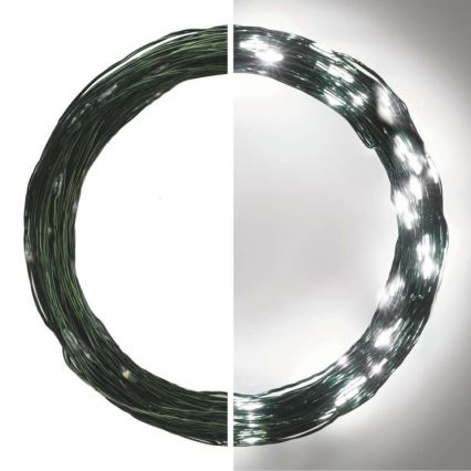 LED  zunanja veriga 150xLED/20m IP44 hladna bela