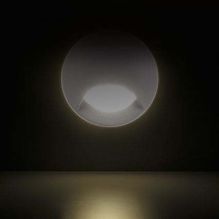 LED Zunanja vgradna stopniščna svetilka Q1 LED/3W/230V IP44