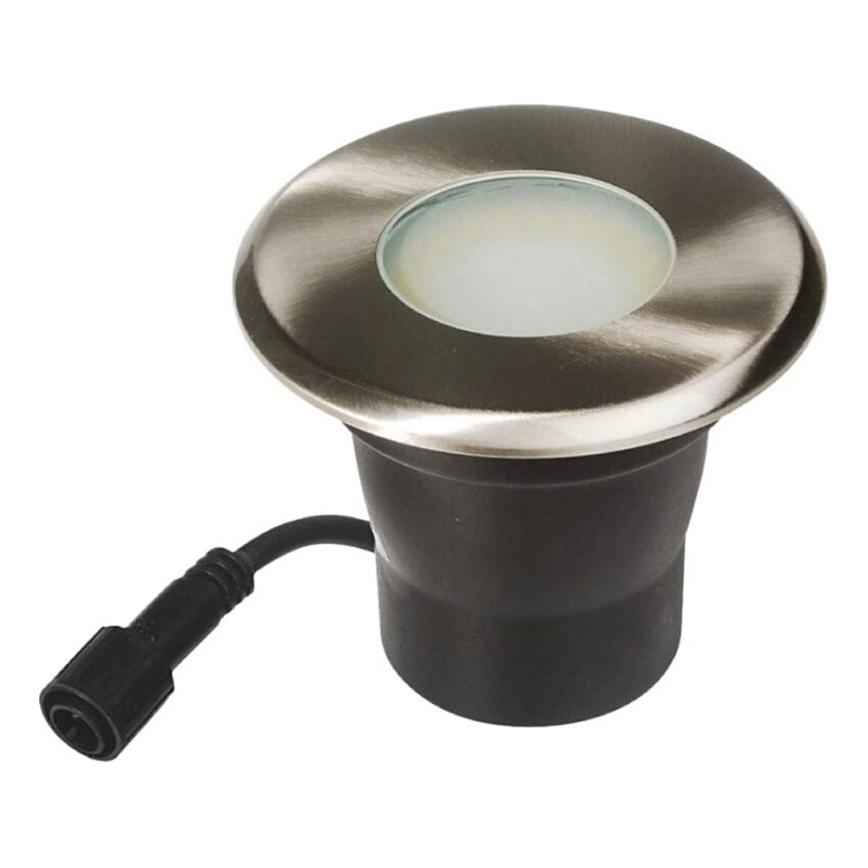 LED Zunanja vgradna svetilka EASY CONNECT 1xGU10/4W/230V 3000K IP65 okrogla