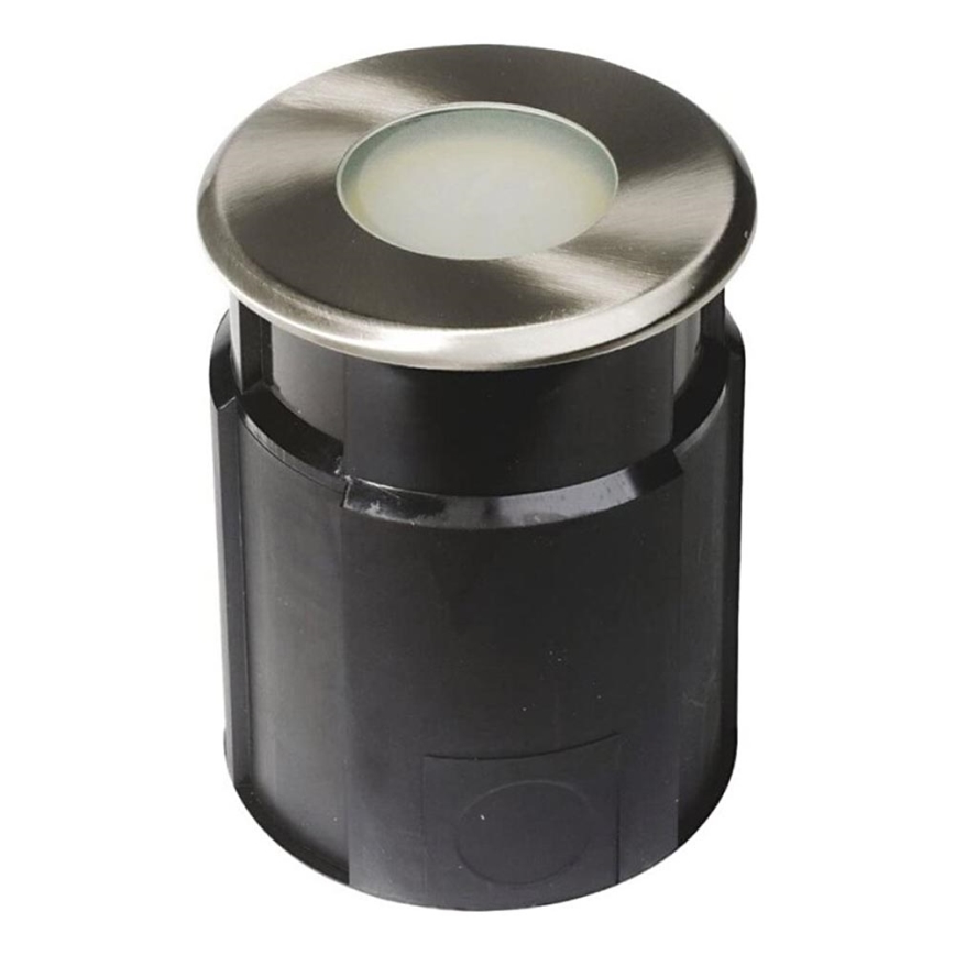 LED Zunanja vgradna svetilka EASY CONNECT 1xGU10/4W/230V 3000K IP65 okrogla