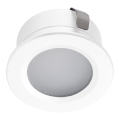 LED Zunanja vgradna svetilka IMBER LED/1W/12V 6500K pr. 3 cm 40 lm IP65 bela