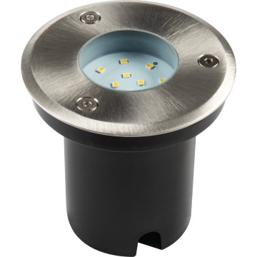 LED zunanja vgradna talna svetilka GORDO LED/1W/230V premer 9,5 cm IP67 nerjavno jeklo