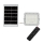 LED Zunanja zatemnitvena solarna reflektor LED/10W/3,2V IP65 4000K 6000 mAh bela + Daljinski upravljalnik