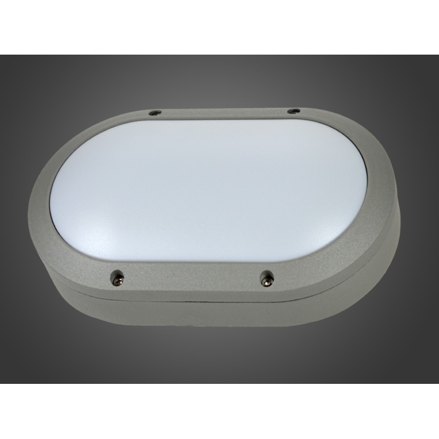 LED zunanje stensko svetilo BERAD LED/8W/230V IP54 sivo