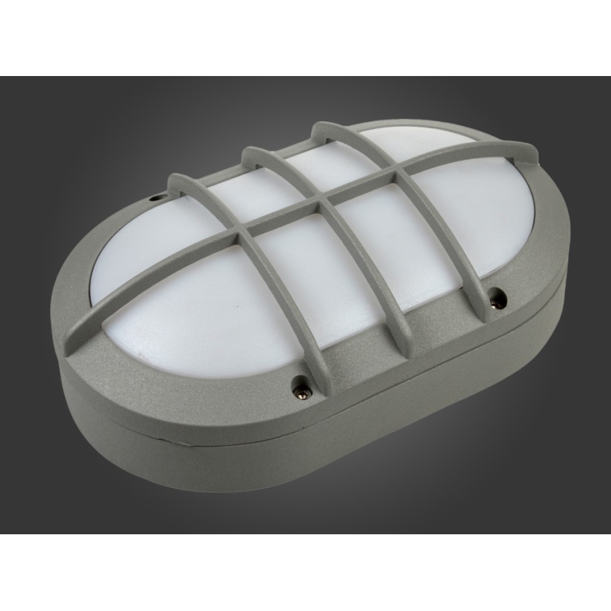 LED zunanje stensko svetilo FRAY LED/8W/230V IP54 siva