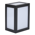 LED zunanje stensko svetilo LED/12W/230V 4000K IP65 črno