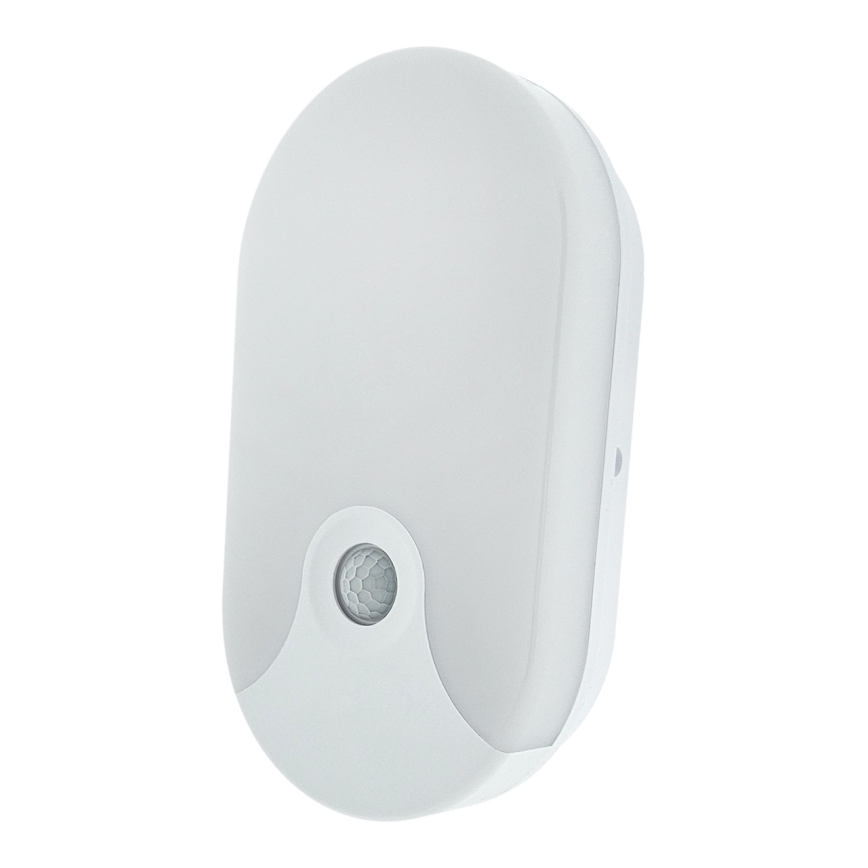 LED zunanje stensko svetilo s senzorjem gibanja LED/18W/230V IP44 antracit