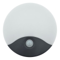 LED zunanje stensko svetilo s senzorjem gibanja LED/18W/230V IP44 belo