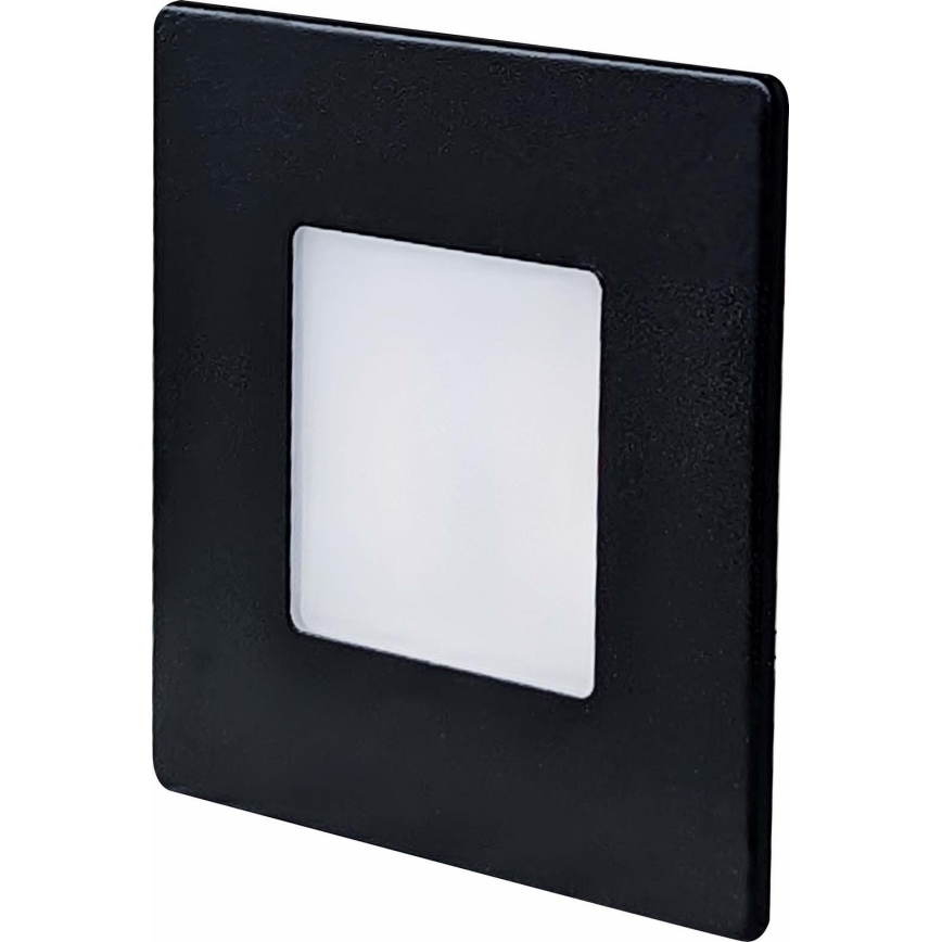 LED zunanje stopniščno svetilo LED/1,7W/230V 3000/4000/6000K IP54 črno