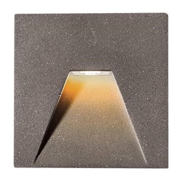 LED zunanje vgradno svetilo SPACE LED/4W/230V IP65 siva