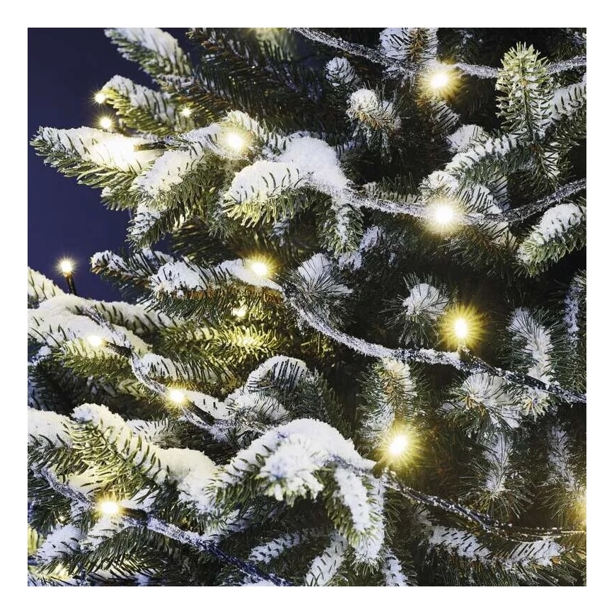 LED zunanji božični niz 50xLED/5m IP44 topla bela