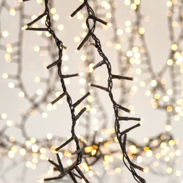 LED zunanji božični niz SNAKE 1300xLED 31,16 m IP44 topla bela