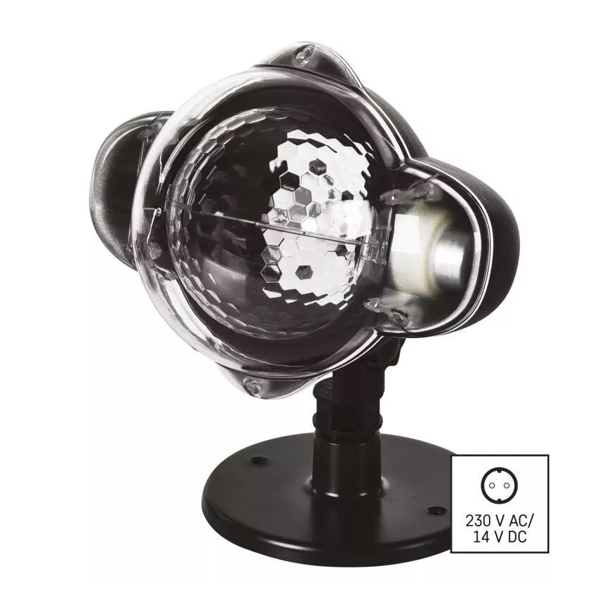 LED Zunanji božični projektor LED/3,6W/230V IP44 topla/hladna bela