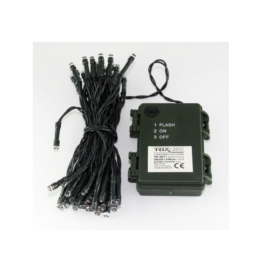 LED zunanji niz 10,8 m, 100xLED/2 načina, 10,8 m, IP44, večbarven