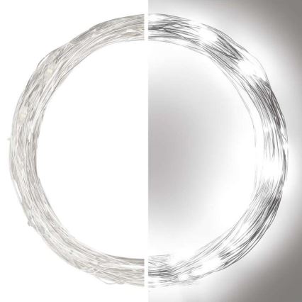 LED zunanji niz 100 × LED / 15 m, IP44, hladna bela