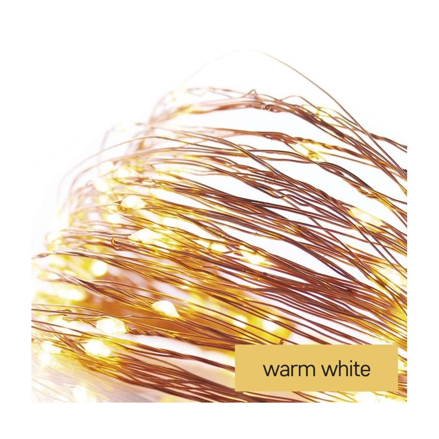 LED  zunanji niz 100xLED/15m IP44 topla bela