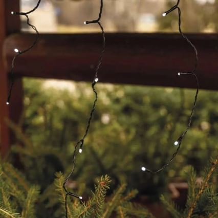 LED zunanji niz 100xLED/2,5x0,9m IP44 hladna bela