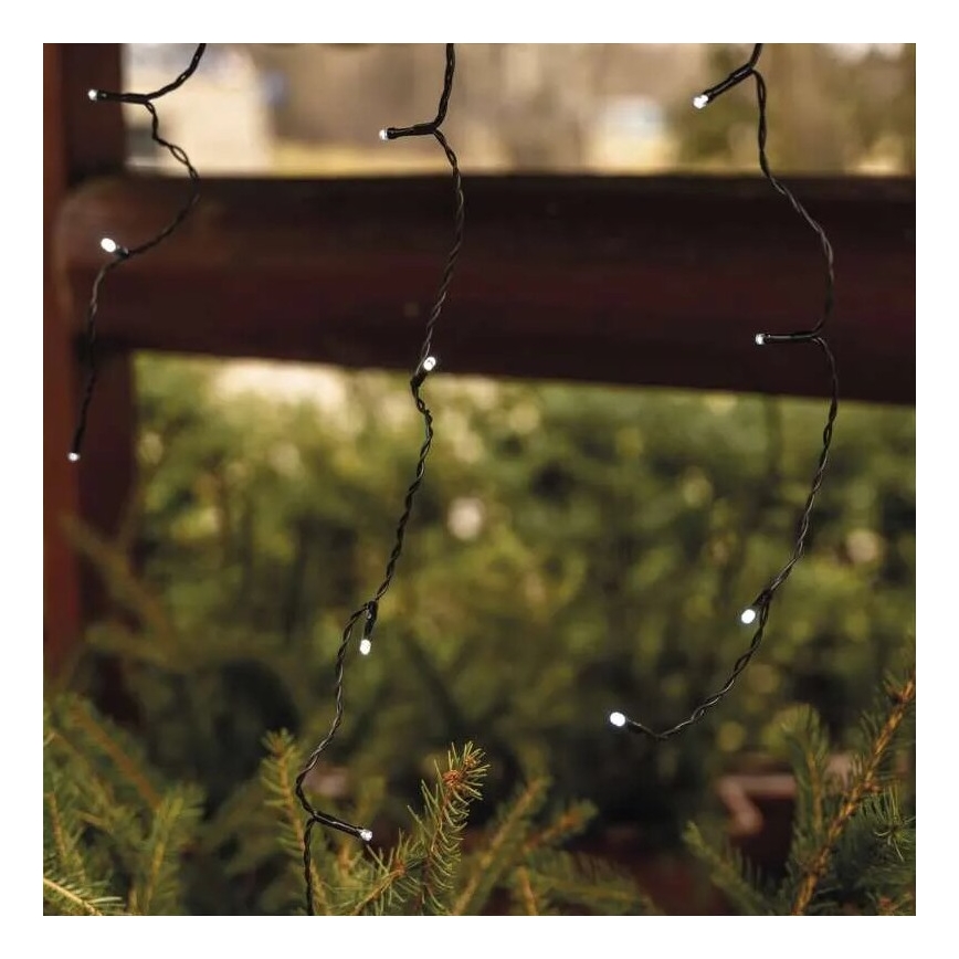 LED zunanji niz 100xLED/2,5x0,9m IP44 hladna bela