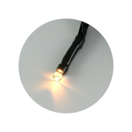 LED zunanji niz 100xLED/2 funkcije/3xAA 10,8m IP44 topla bela