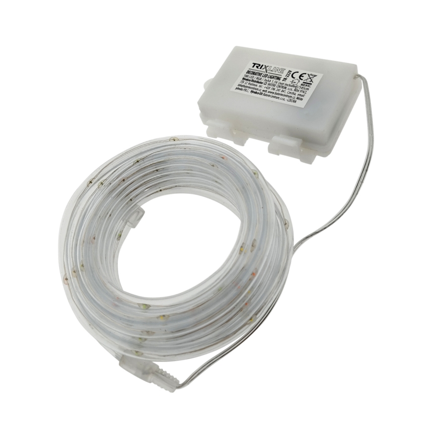LED zunanji niz 100xLED/3xAA 5,45 m IP44 večbarven