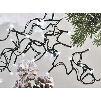 LED zunanji niz 120xLED/17m IP44 hladna bela