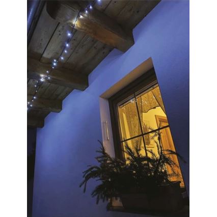 LED zunanji niz 120xLED/17m IP44 hladna bela