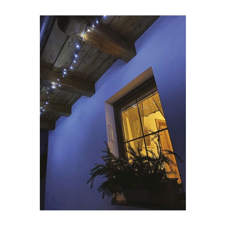 LED zunanji niz 120xLED/17m IP44 hladna bela