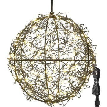 LED zunanji niz 200xLED 5 m IP44 topla bela