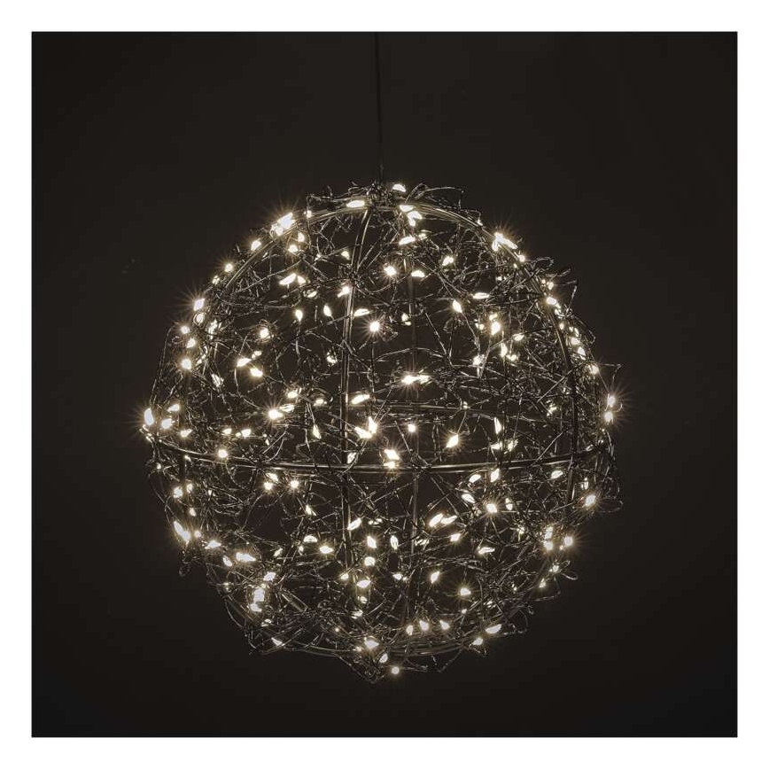 LED zunanji niz 200xLED 5 m IP44 topla bela