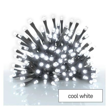 LED Zunanji  niz 40xLED/3xAA 3,3m IP44 hladno bela