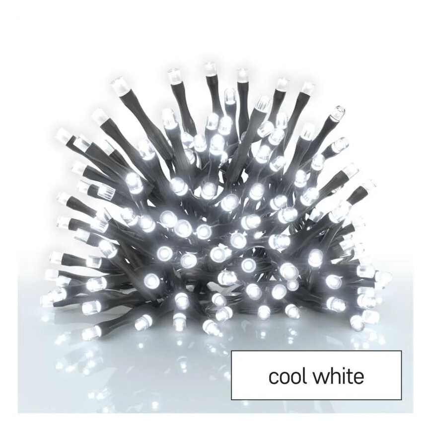 LED Zunanji  niz 40xLED/3xAA 3,3m IP44 hladno bela