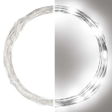 LED zunanji niz 40xLED/9m IP44 hladno bela