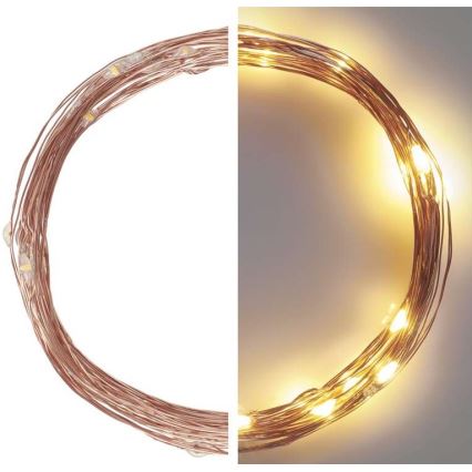 LED zunanji niz 40xLED/9m IP44 topla bela