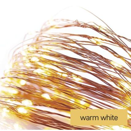 LED zunanji niz 40xLED/9m IP44 topla bela