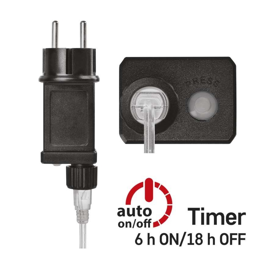 LED zunanji niz 40xLED/9m IP44 topla bela