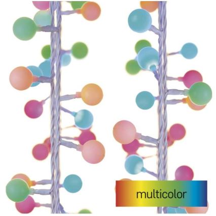 LED zunanji niz 40xLED/9m IP44 večbarven