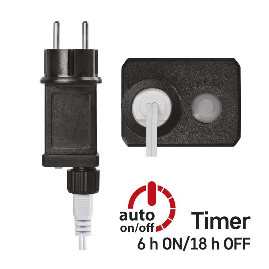 LED zunanji niz 40xLED/9m IP44 večbarven