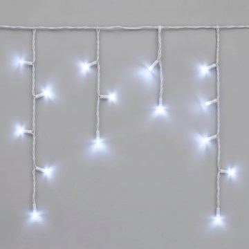 LED zunanji niz 50xLED/3x0,4m IP44 hladna bela