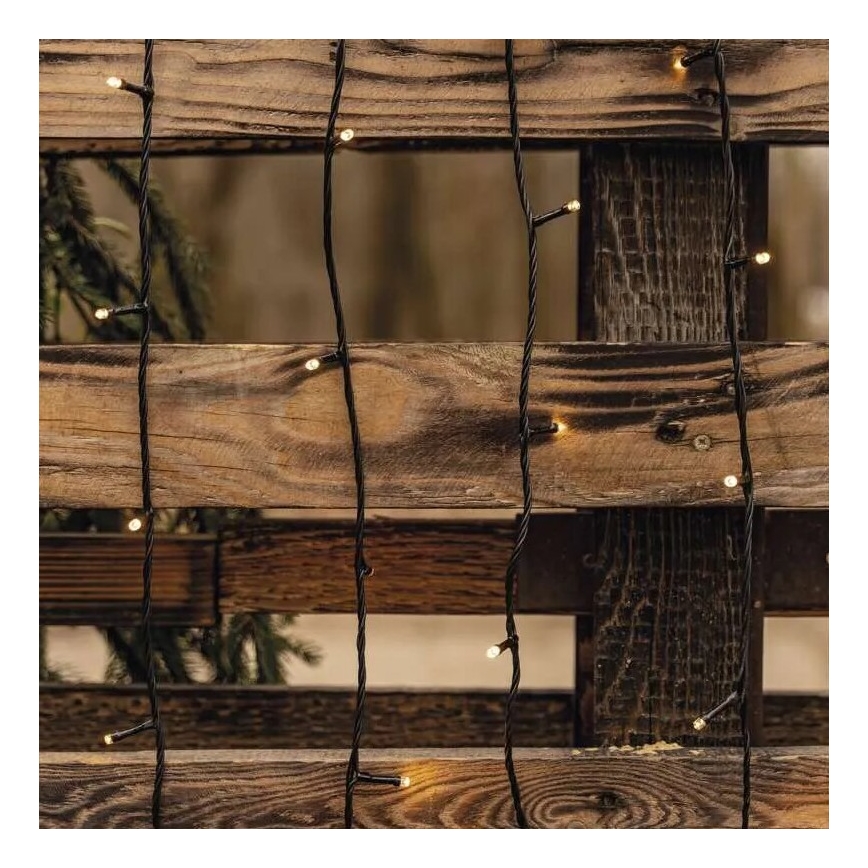 LED zunanji niz 50xLED/5m IP44 topla bela