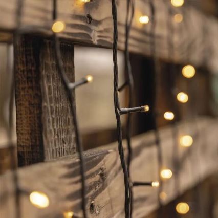 LED zunanji niz 50xLED/5m IP44 topla bela