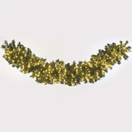 LED zunanji niz 600 LED/17 m IP44, topla bela